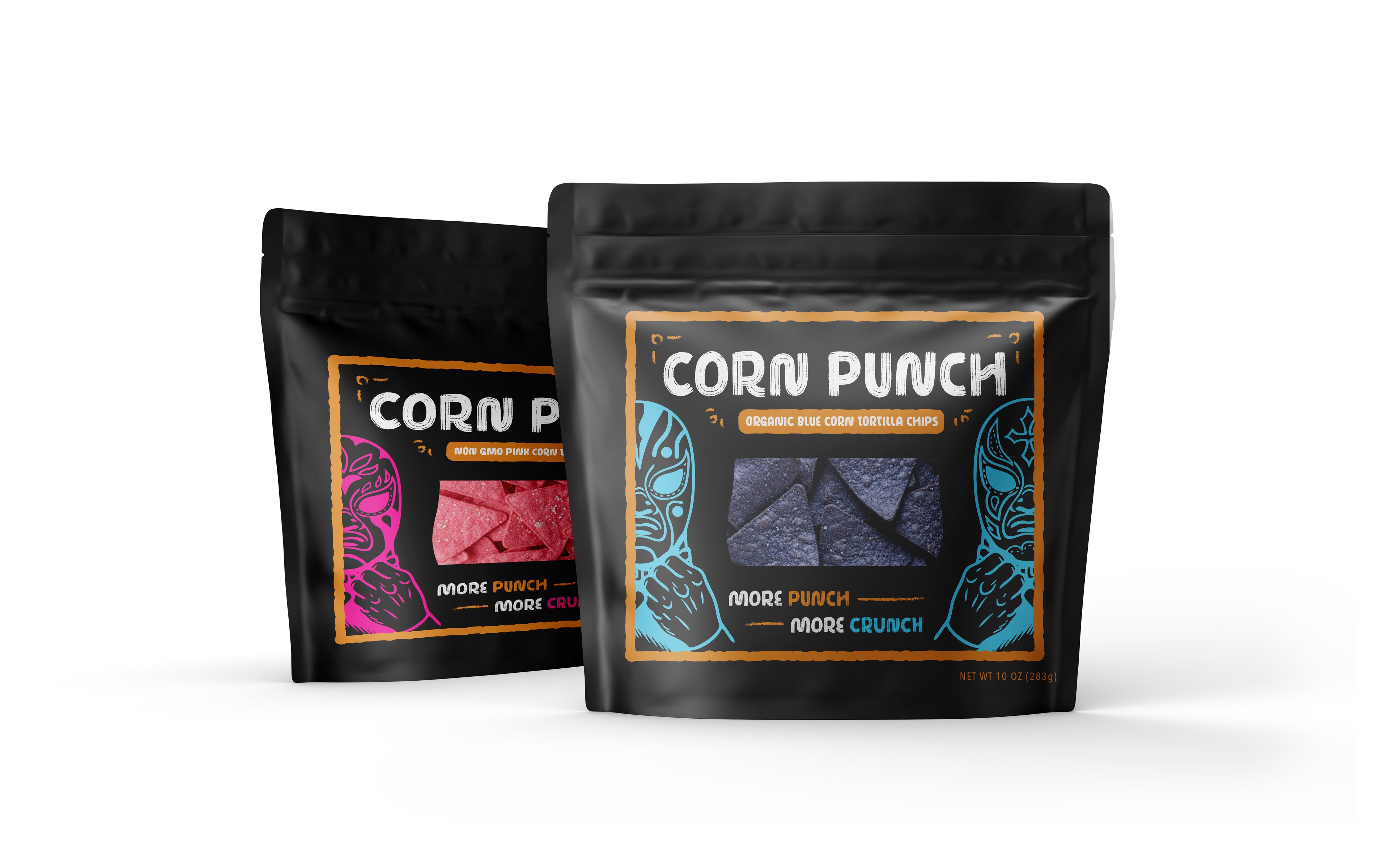 Blue+Pink Punch Chips Bundle - Corn Punch Chips