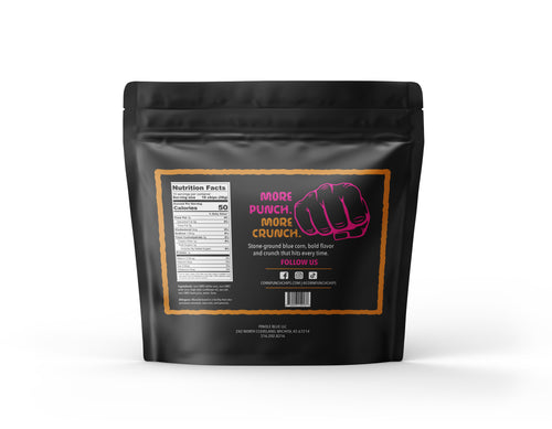 Pink Corn Punch Chips - Big Crunch Arrives February 2026