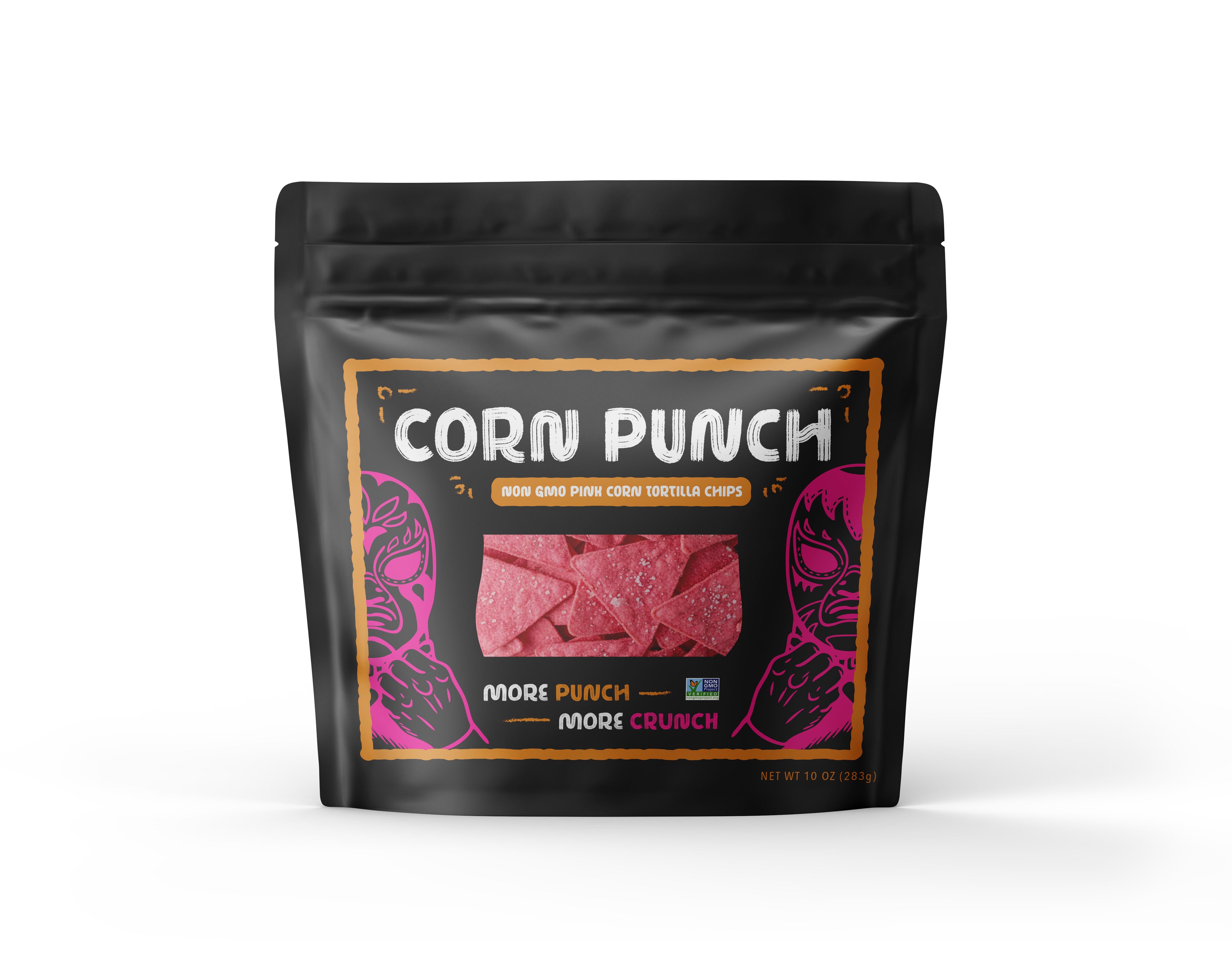 Pink Corn Punch Chips - Big Crunch Arrives February 2026